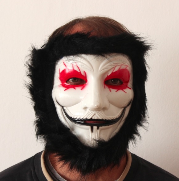 Maska Krvavý Anonymous