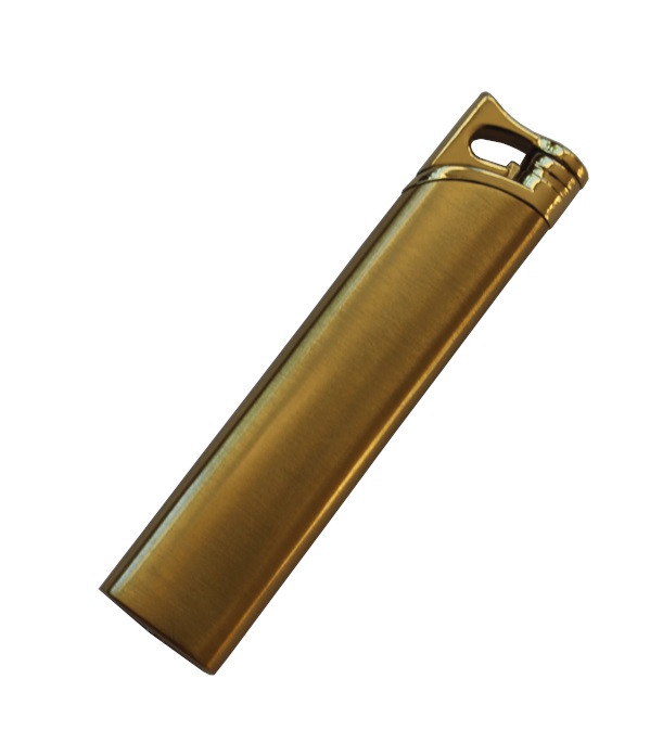 Zlatý kovový zapalovač