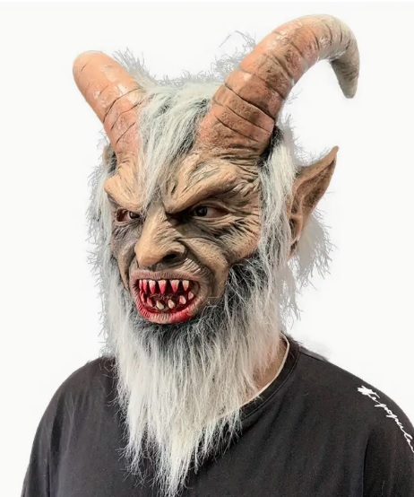 Krampus maska čerta